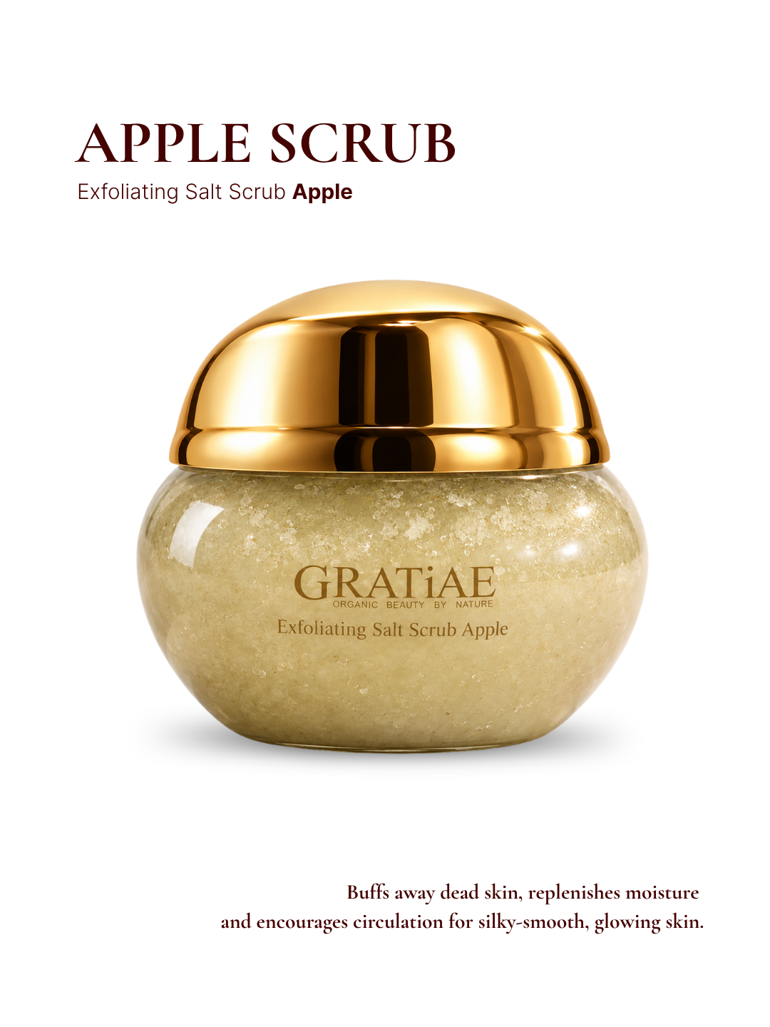 Exfoliating Salt Scrub Apple
