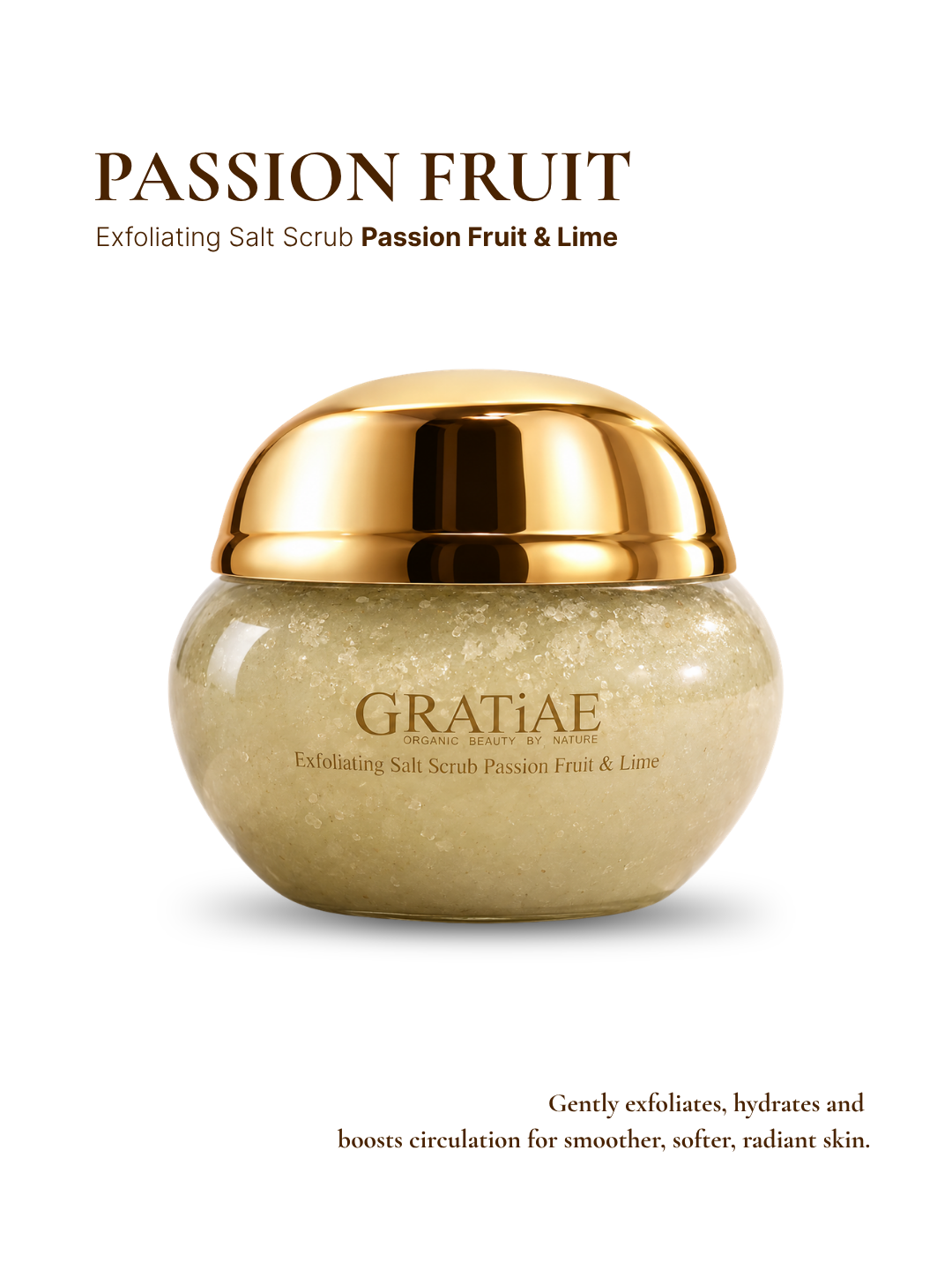 Exfoliating Salt Scrub Passion Fruit &amp; Lime